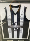 COLLINGWOOD 1990 & 2010 Jersey Signed by Tony Shaw & Nick Maxwell