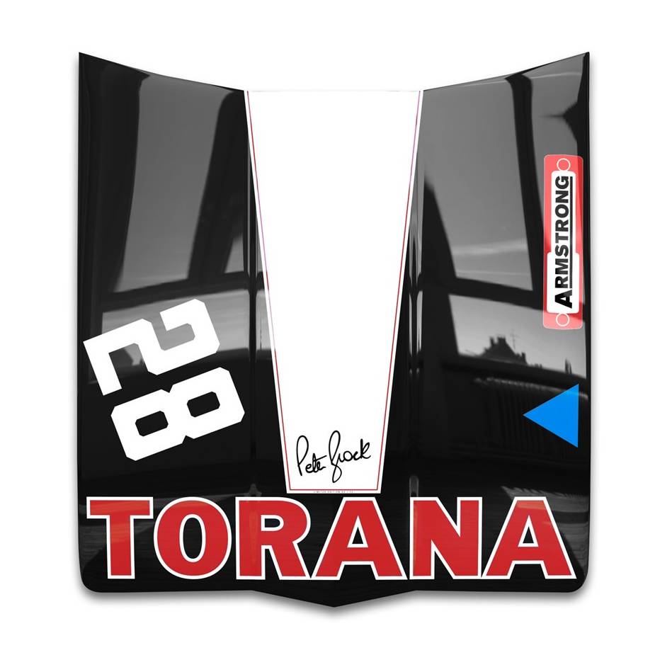 MOTOR RACING-Peter Brock 1972 Holden Torana Replica Bonnet