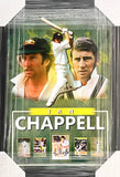 CRICKET-Ian Chappell Signed Card/Image/FramedFrame