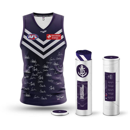 FREMANTLE-CALEB SERONG SIGNED VERTIRAMIC