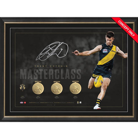 RICHMOND-Trent Cotchin Signed Wings Framed
