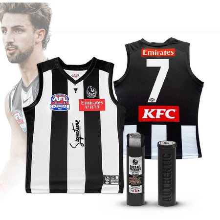 COLLINGWOOD-BOBBY HILL SIGNED NIKE GUERNSEY