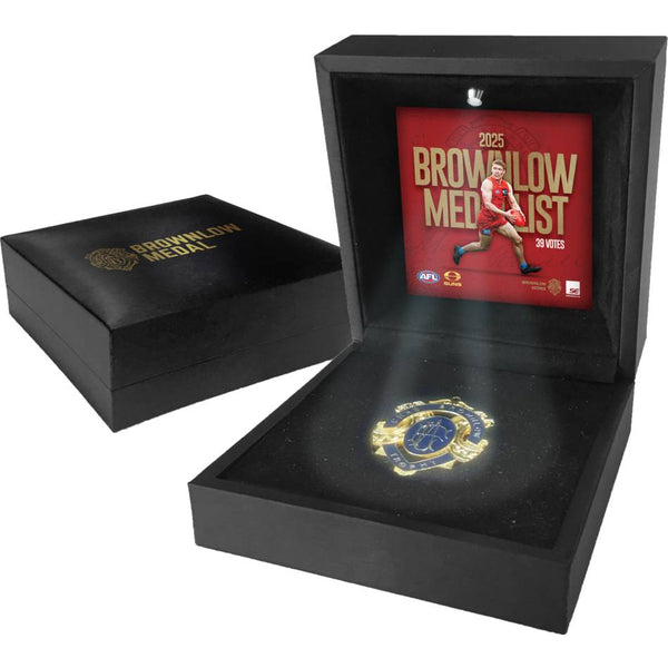 GOLD COAST-Matt Rowell 2025 Boxed Brownlow Medal