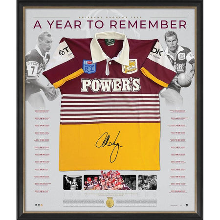 NRL-DALY CHERRY-EVANS SIGNED LITHOGRAPH