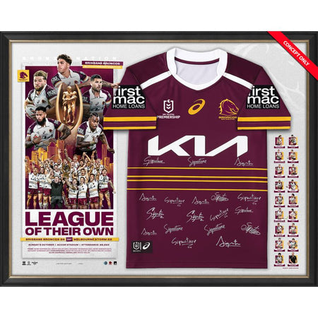 NRL-Cronulla-Sutherland Sharks Hall of Fame Framed Display
