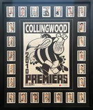COLLINGWOOD 2010 WEG Poster With Cards Framed