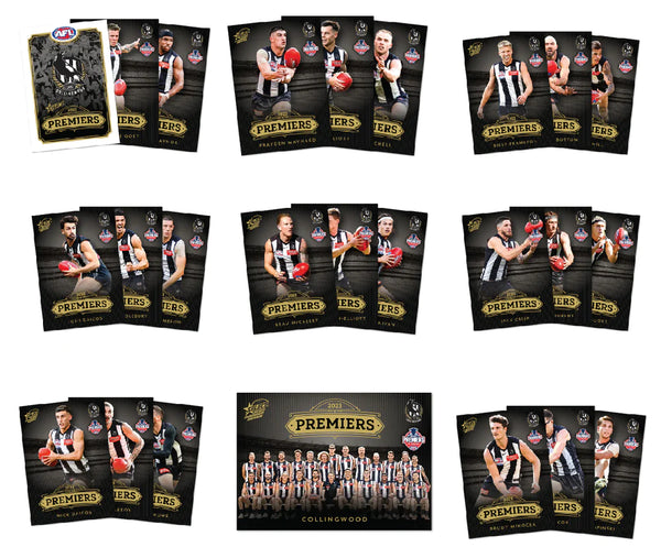 COLLINGWOOD 2023 WEG Poster With Cards Framed