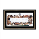 COLLINGWOOD ‘A Century Of Proud Tradition’ Signed Poster Framed