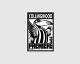 COLLINGWOOD 2023 Premiers WEG Poster Framed