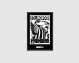 COLLINGWOOD-Deluxe Collingwood 2023 Premiers WEG Poster Framed