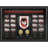 NRL-St George Illawarra Dragons Historical Series Display