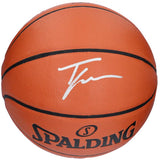 BASKETBALL-Trae Young Signed Spalding Basketball