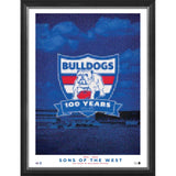 WESTERN BULLDOGS 100 Years Mosaic Sportsprint