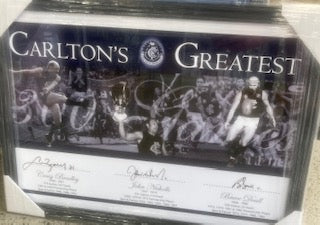 MELBOURNE Demons 2023 Team Signed Jersey FRAMED