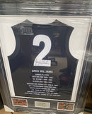 CARLTON - Greg Williams signed jumper #2
