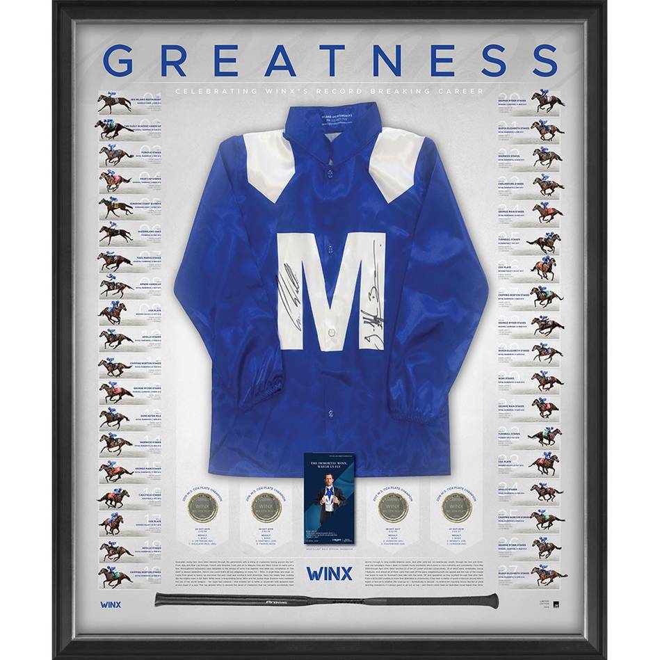 HORSE RACING-Winx dual signed greatness