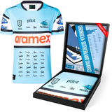 NRL-Cronulla-Sutherland Sharks 2025 Squad Signed Jersey