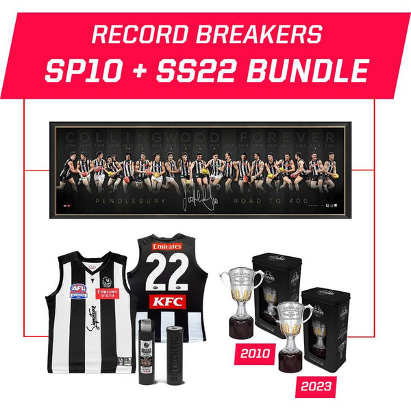 COLLINGWOOD-Pendlebury & Sidebottom Record Breakers Bundle