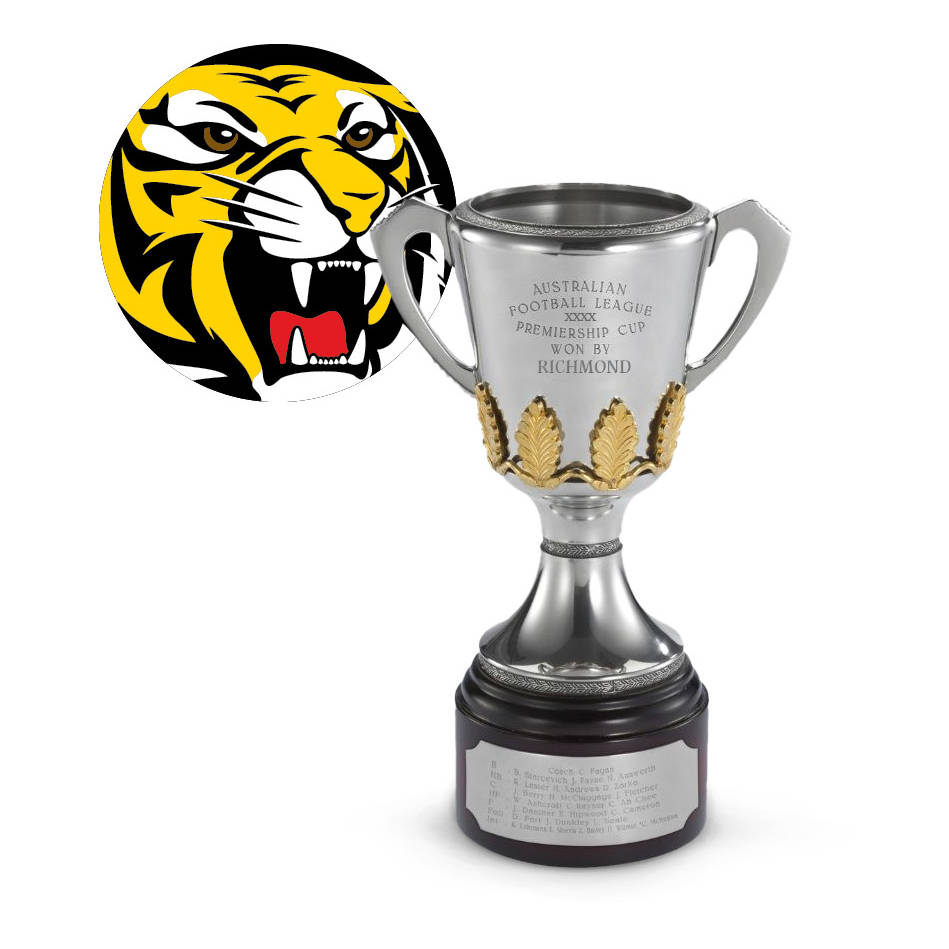 RICHMOND VFL/AFL Replica Premiership Cup