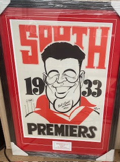 MELBOURNE Demons 2023 Team Signed Jersey FRAMED