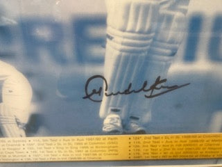 CRICKET-Sachin Tendulkar signed print of images