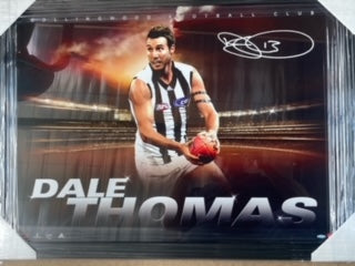 COLLINGWOOD-Dale Thomas-Signed print Collingwood