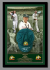 CRICKET-Shane Warne Signed Baggy Green - Australian Cricket Legend Framed