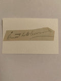 Australian Test Cricketer Card SIGNED - Ernie McCormick