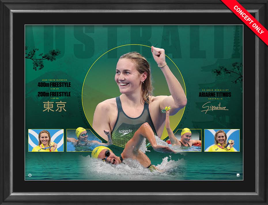 Olympics - Ariarne Titmus Frame