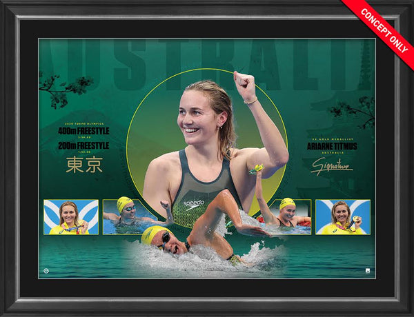 Olympics - Ariarne Titmus Frame