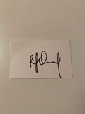 Australian Test Cricketer Card SIGNED - Rob Quiney