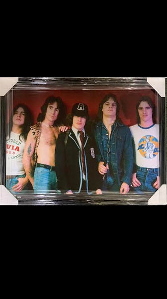 MUSIC-AC/DC Poster Framed