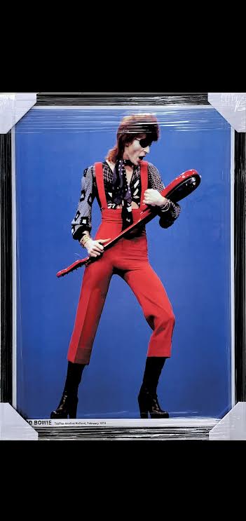 MUSIC-David Bowie Poster Framed