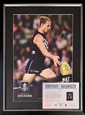 FREMANTLE-NAT FYFE SIGNED VERTIRAMIC