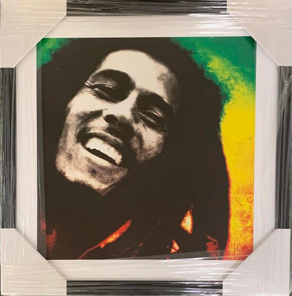 MUSIC-Bob Marley Poster Framed