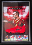 SOCCER-Andrés Iniesta Signed Boot