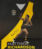 RICHMOND-Matthew Richardson Signed Jersey Framed