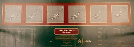 CRICKET-‘Ton of Tests’ Mark Taylor 100th Test Appearance 1998 Framed signed by Mark Taylor