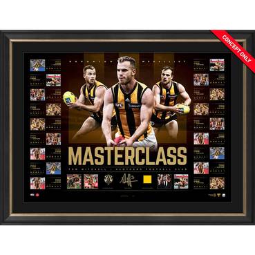 HAWTHORN-TOM MITCHELL SIGNED 'MASTERCLASS'