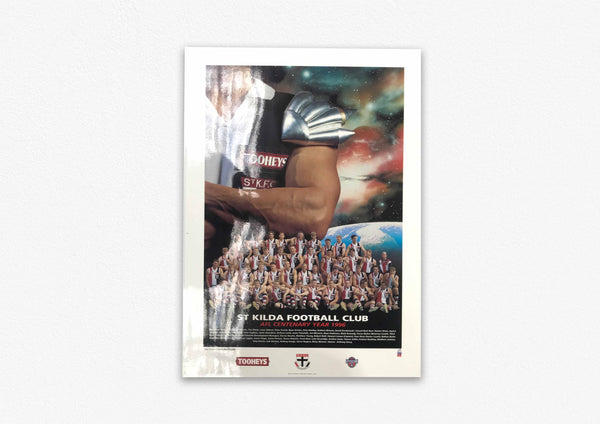 ST KILDA SAINTS 1996 POSTER