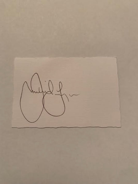 Australian Test Cricketer Card SIGNED - Phil Jaques