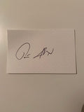 Australian Test Cricketer Card SIGNED - Peter Sleep