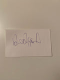 Australian Test Cricketer Card SIGNED - Paul Reiffel
