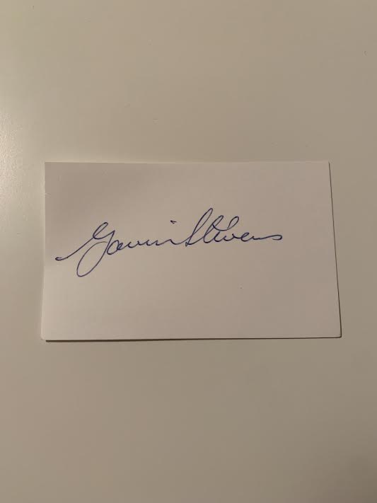 Australian Test Cricketer Card SIGNED - Gavin Stevens