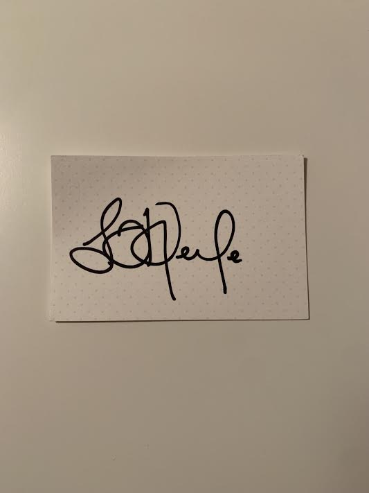 Australian Test Cricketer Card SIGNED - Steve O'Keefe