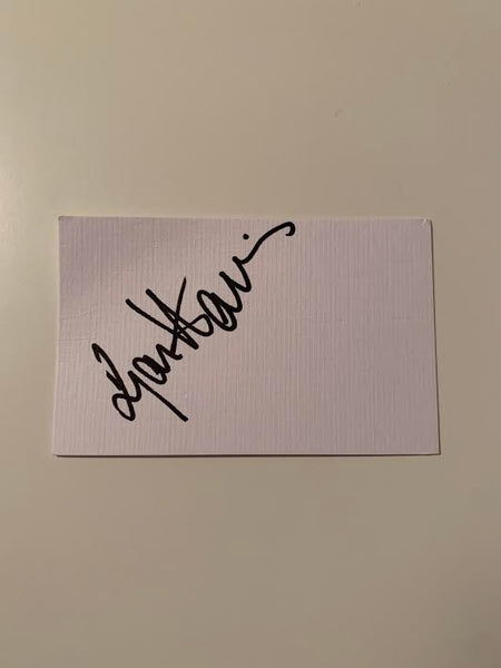 Australian Test Cricketer Card SIGNED - Ryan Harris