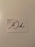 Australian Test Cricketer Card SIGNED - Alex Dooland