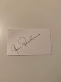 Australian Test Cricketer Card SIGNED - Gavin Robertson