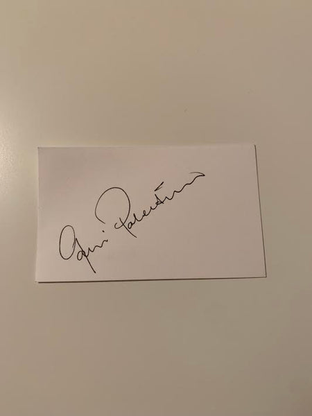 Australian Test Cricketer Card SIGNED - Gavin Robertson
