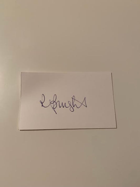 Australian Test Cricketer Card SIGNED - Ray Bright